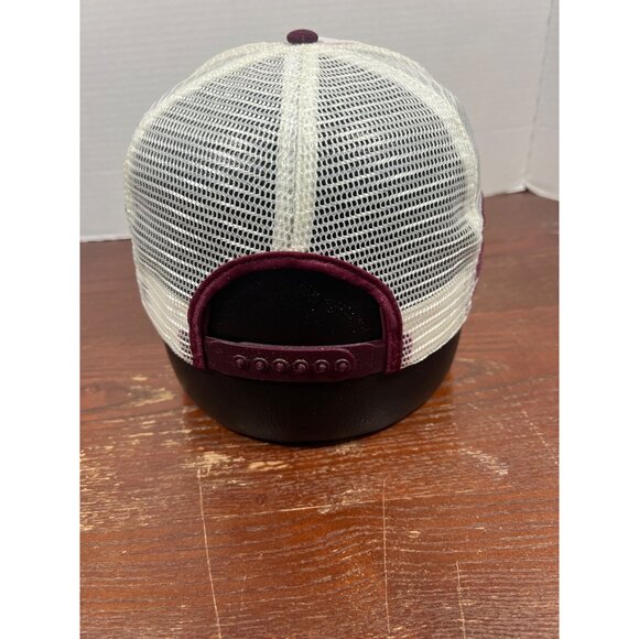 Vintage Hersheys Logo Mesh Trucker 3 Stripe Snapback Hat X3 - Picture 3 of 5